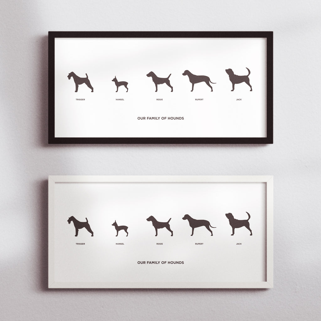 Dogs in Silhouette