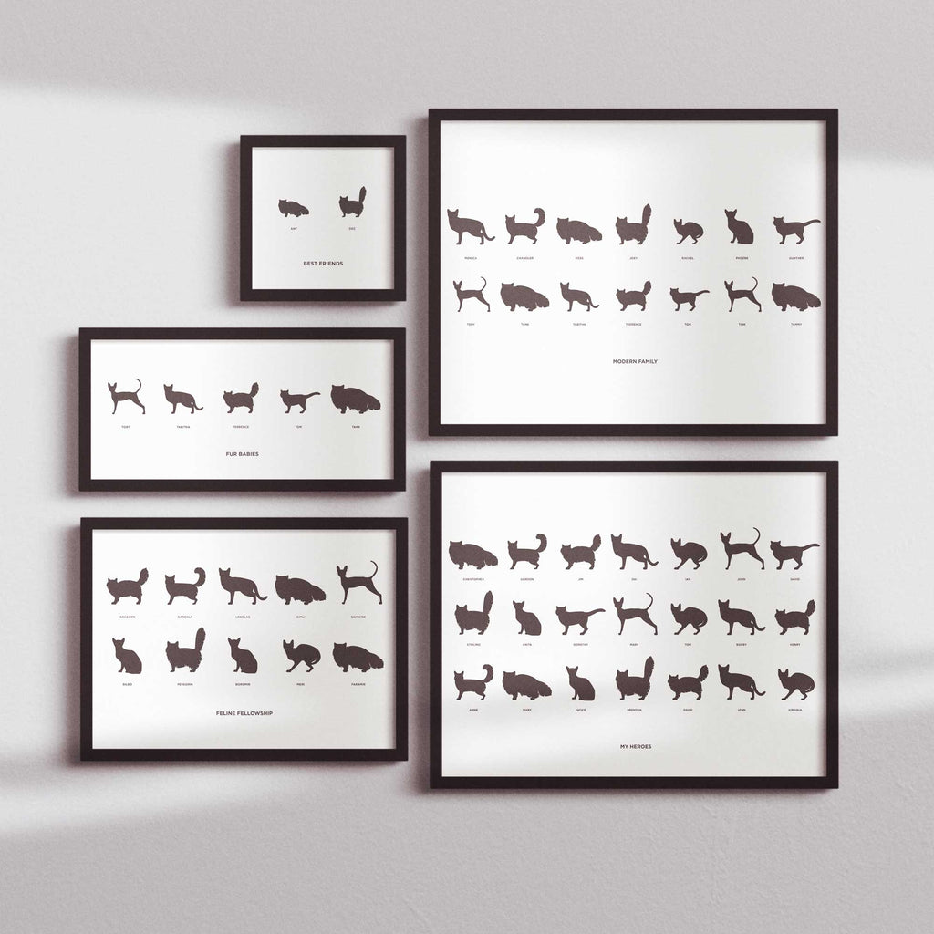 Cats in Silhouette